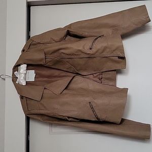 Adorable Faux Leather Jacket